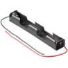 PORTABATTERIA PER 2 MINISTILO CON FILI 150MM