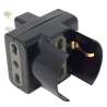 ADATTATORE SPINA 16A 2 PRESE 10-16A BIVALENTE