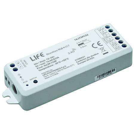 RICEVITORE RGB+CCT BIANCO DINAMICO/DIMMER