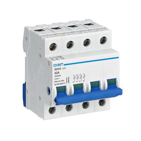 INTERRUTTORE SEZIONATORE MODULARE 4P 32A