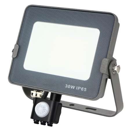 FARO SLIM GRIGIO IP65 LED  30W 4000K LUCE NATURALE