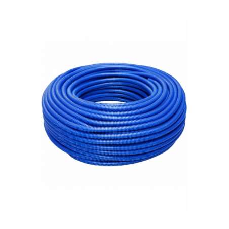 TUBO CORRUGATO DOPPIOSTRATO D20 BLU 100MT