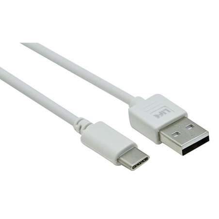 CAVO USB V2 SPINA A SPINA TIPO C BIANCO 2 MT.