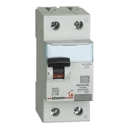 INTERRUTTORE MAGN. DIFFERENZIALE BTDIN-RS 1P+N