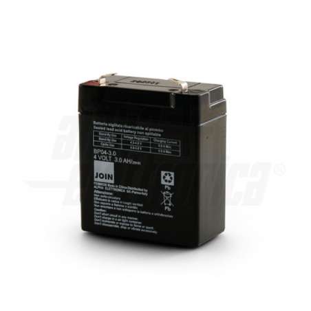 BATTERIA PIOMBO 4V 3,2AH AGM VERTICALE