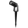 FARETTO LED DA GIARDINO 220V 6W IP67 CON PICCHETTO