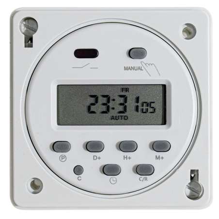 TIMER DIGITALE DA PANNELLO 24V 3600W