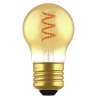 LAMPADA LED FILAMENTO G45 SERIE SOFT AMBRA E27 3W