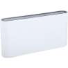 APPLIQUE A LED SLIM 2X5W IP54 220V BIANCO IP54