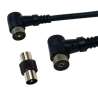 CAVO ANTENNA TV SPINA/PRESA 1,5 MT NERO