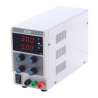 ALIMENTATORE DA BANCO TENSIONE USCITA 0-60V 0-5A