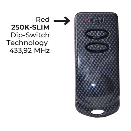 TELECOMANDO APRICANCELLO TAU 2CH FREQ. 433MHZ ROLL