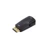 CONVERTITORE DA HDMI A VGA CON AUDIO MINI