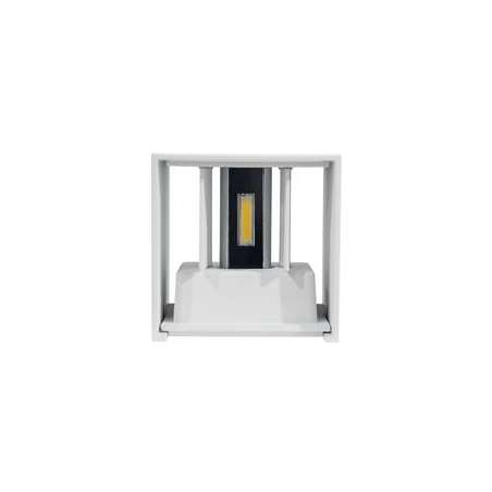 APPLIQUE A LED QUADRATO 7W IP54 220V BIANCO