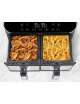 FRIGGITRICE AD ARIA A DUE ZONE 1700W 4+4 LT