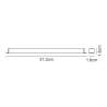 ALIMENTATORE PER STRISCE LED 72W 24VDC