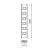 STRISCIA LED 24V 14W/M IP20 5MT RGB SMD5050