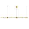 LAMPADARIO DA SOFFITTO SIXNG 30W COLOR ORO