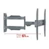 SUPPORTO PER TV LED 3 SNODI E 2 BRACCI DA 26- 55