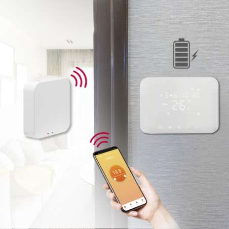 CRONOTERMOSTATO DIGITALE TERMOSTATO SMART WIFI