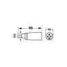 ADATTATORE XLR DA SPINA 3 POLI A SPINA RCA