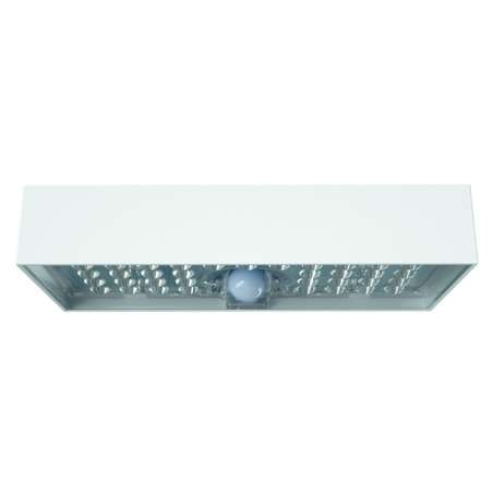 APPLIQUE RETTANGOLARE 6W CON PANNELLO SOLARE