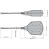 GALLEGGIANTE PER ACQUE CHIARE CON CAVO PVC 15 MT