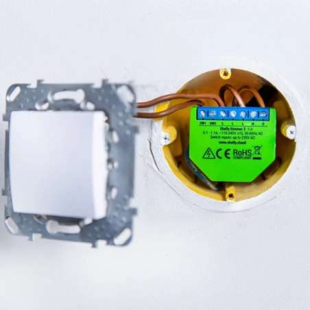 DIMMER INTELLIGENTE AC 1 CANALE WI-FI + PM SHELLY