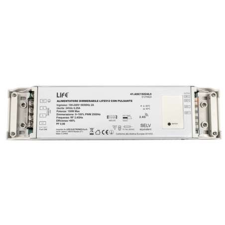 ALIMENTATORE WIRELESS 2,4GHZ 24V 50W 6,25A IP20