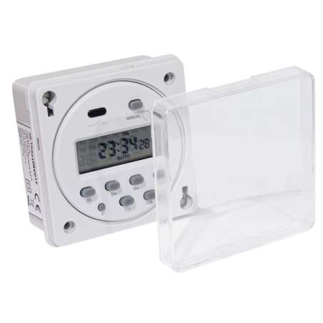 TIMER DIGITALE DA PANNELLO 24V 3600W