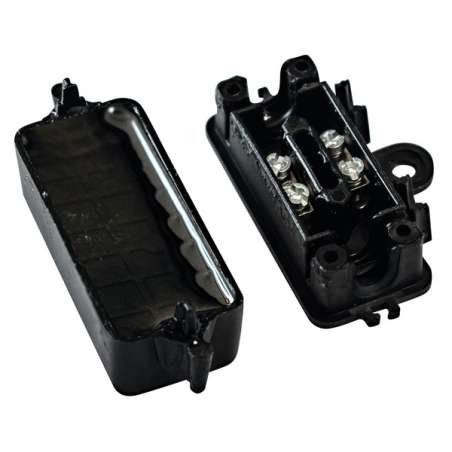SCATOLA DI GIUNZIONE IP68 2 USCITE CON GEL