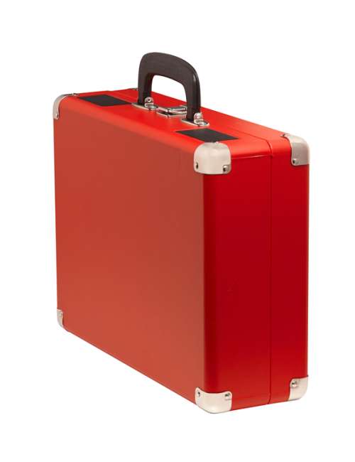 GIRADISCHI A VALIGETTA CON USCITA USB DENVER ROSSO
