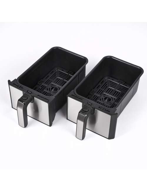 FRIGGITRICE AD ARIA A DUE ZONE 1700W 4+4 LT