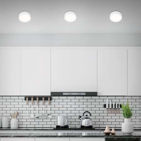 PLAFONIERA LED D.12CM 7W 700LM 4000K