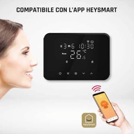 CRONOTERMOSTATO DIGITALE TERMOSTATO SMART WIFI