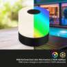 LAMPADA DA TAVOLO A BATTERIA 1,5W 100LM RGB NERO