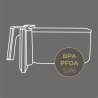 FRIGGITRICE AD ARIA 8,5LT 2100W CON LUCE INTERNA
