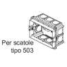 PUNTO LUCE SEGNAPASSO DA INCASSO PER SCATOLA 503