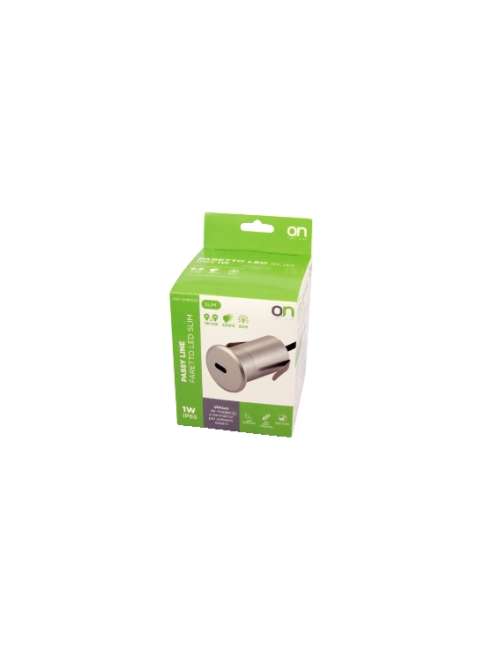 FARETTO LED DA INCASSO A PAVIMENTO 1W IP65 230V