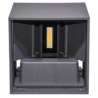 APPLIQUE A LED QUADRATO 7W IP54 220V GRIGIO