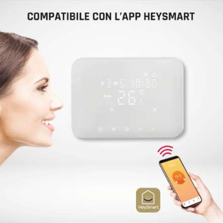 CRONOTERMOSTATO DIGITALE TERMOSTATO SMART WIFI