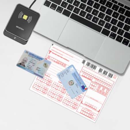LETTORE SMART CARD CARTE DIDENTITA ELETTRONICHE