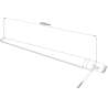 PLAFONIERA LED SLIM IP65 120CM 36W 3600LM 4000K