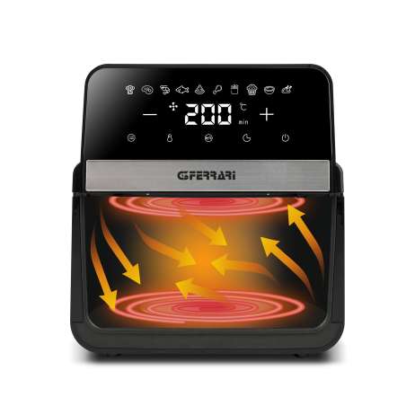 FRIGGITRICE AD ARIA 8,5LT 2100W CON LUCE INTERNA